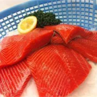 Fresh Alaskan salmon