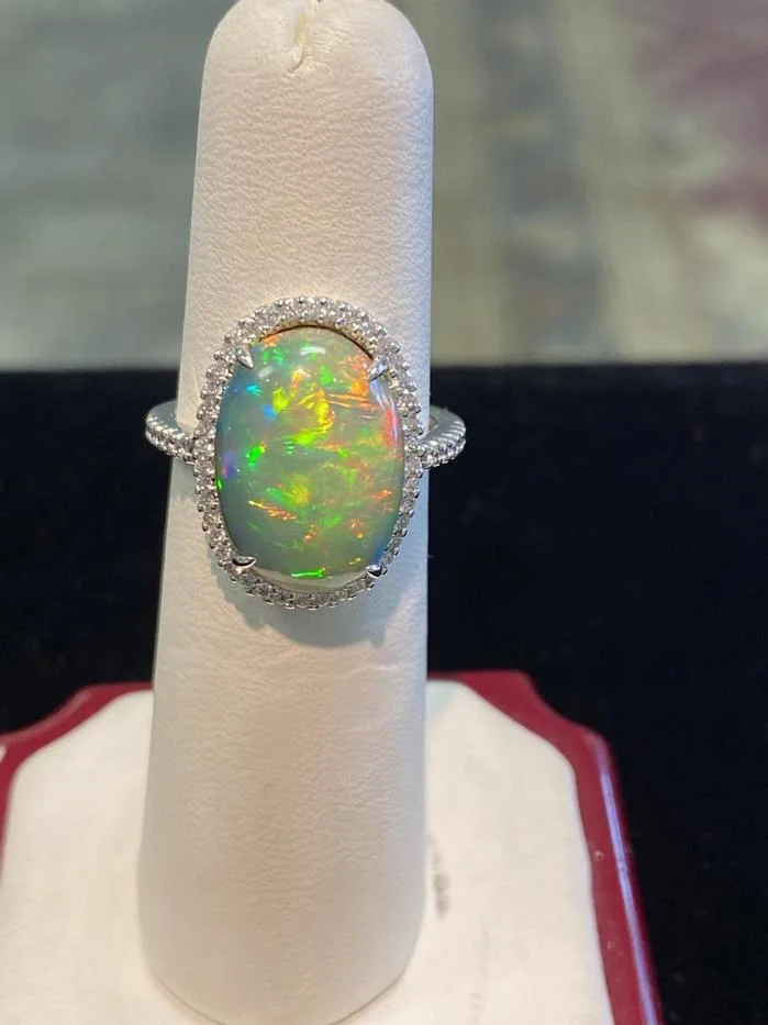 Opals in Gold