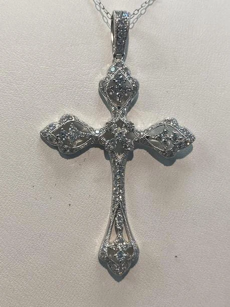 Diamond Encrusted Cross